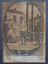 Load image into Gallery viewer, Death of Louis XVI King of France, contemporary engraving pub by C Sheppard