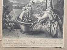 Load image into Gallery viewer, Earth 18c Mezzotint Houston after Mercier