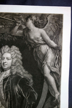Load image into Gallery viewer, Godfrey Kneller, frontispiece to the Hampton Court Beauties, 18c mezzotint
