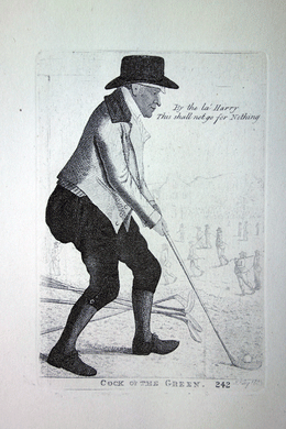 Alexander McKellar, a great player at golf, or “The Cock o’ the Green”  