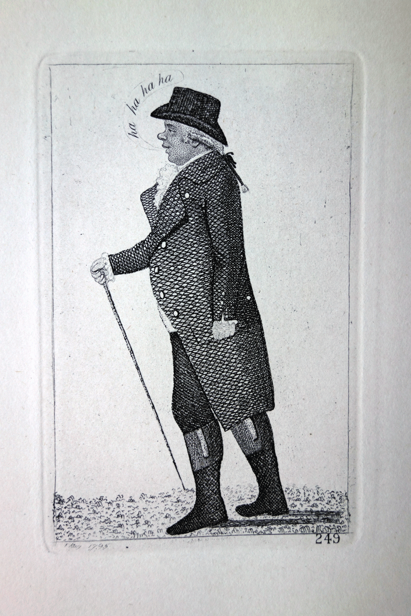 Campbell of Sonachan Laughing at the Print of “Petticoat Government”