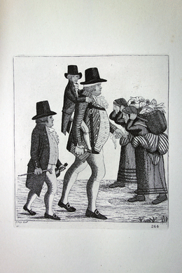Mr Edward Innes, And His Second, Mr James Cooper, Following After Mr Bell