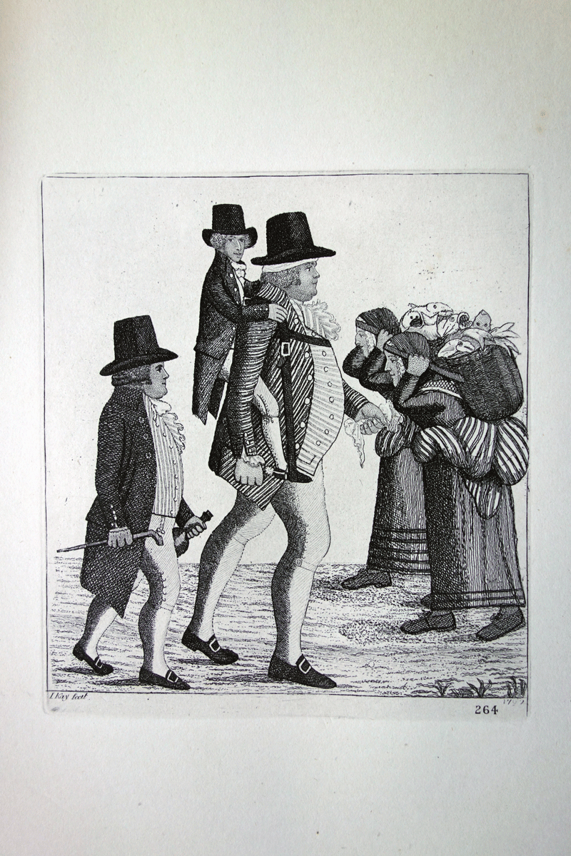 Mr Edward Innes, And His Second, Mr James Cooper, Following After Mr Bell