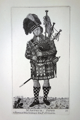 : Archibald McArthur, Piper to the Late Sir Reginald MacDonald Stewart Seton, of Touch and Staffa, Bart. 