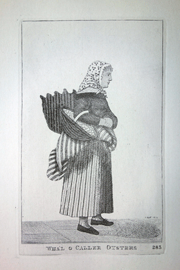 Edinburgh Fish Woman Whal o Caller Oysters