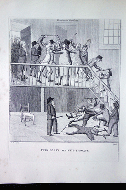 A Political Set To;-or,-“Freedom Of Election” Turn – Coats and Cut-Throats