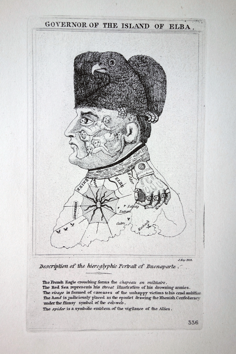 A Hieroglyphic Portrait of the Emperor Napoleon I