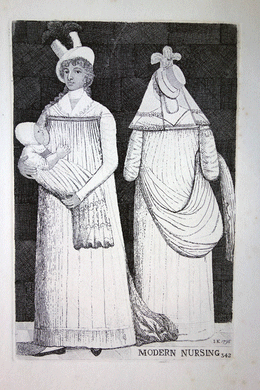 Modern Nursing etching by John Kay