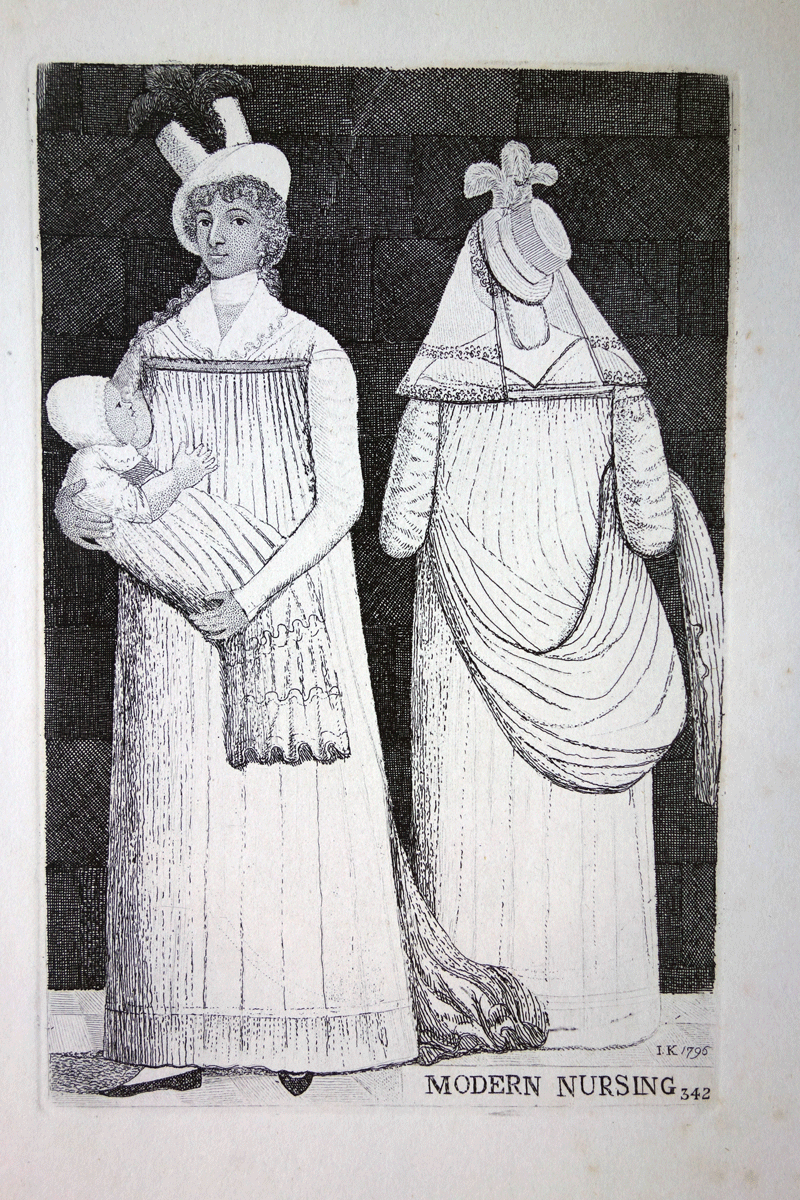 Modern Nursing etching by John Kay