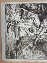 Load image into Gallery viewer, Rembrandt Abraham&#39;s Sacrifice etching heliogravure Armand Durand