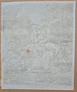 Rembrandt Abraham's Sacrifice etching heliogravure Armand Durand