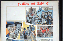 Load image into Gallery viewer, Storyboard for Alias Smith and Jones Colin Andrew  TV Action comic #115