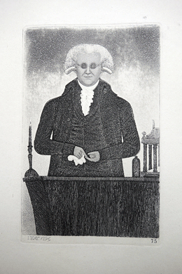 Dr. Henry Moyes, Lecturer on Chemistry etching by John Kay