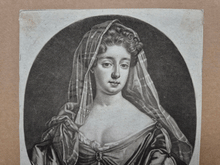 Load image into Gallery viewer, The Countess of Litchfield, mezzotint by Isaac Beckett, after Sir Godfrey Kneller