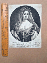 Load image into Gallery viewer, The Countess of Litchfield, mezzotint by Isaac Beckett, after Sir Godfrey Kneller