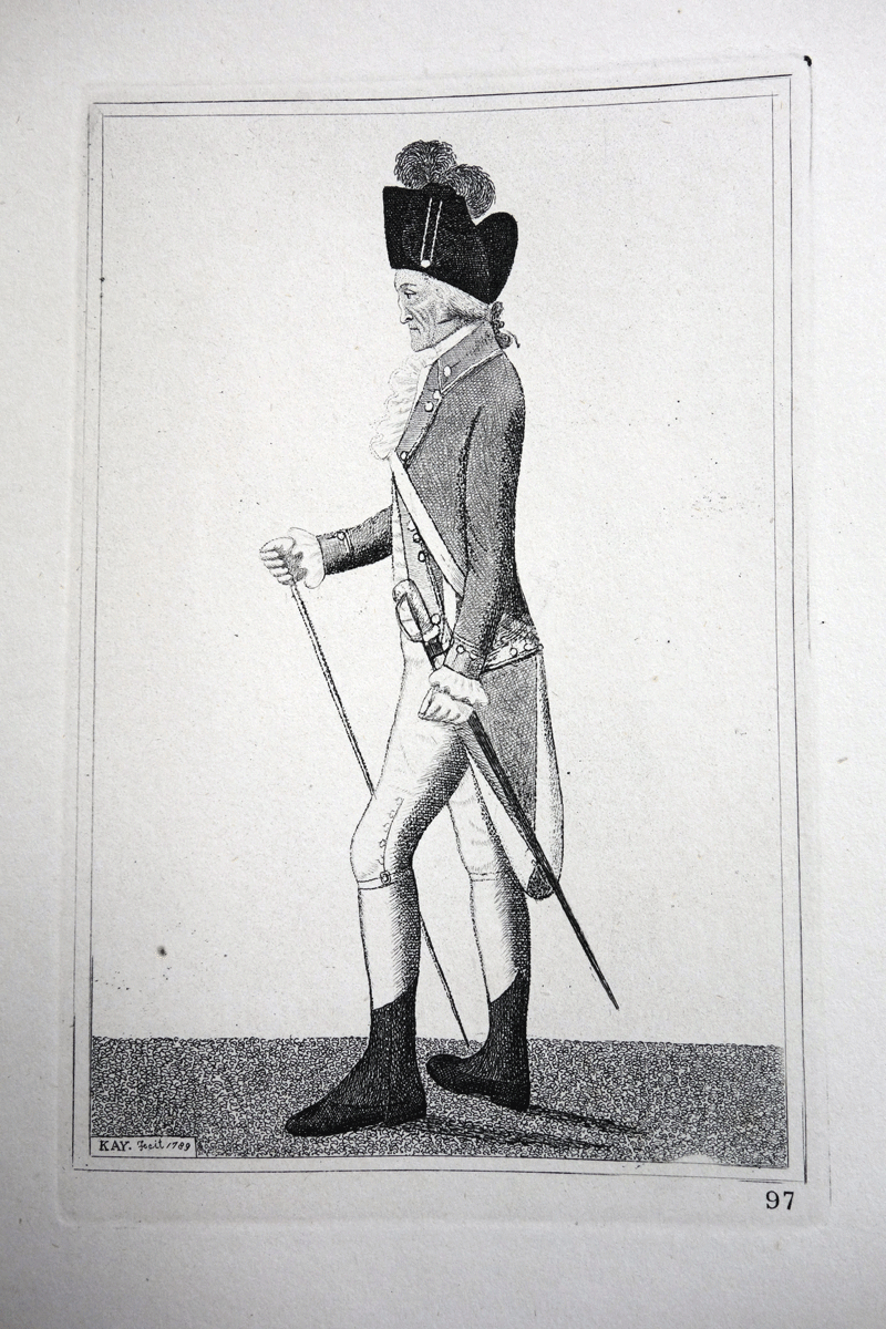 Major Campbell of the Thirty-Fifth Regiment John Kay etching