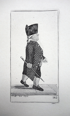 Mr Thomas Blair, Late of the Stamp Office, Edinburgh John Kay etching