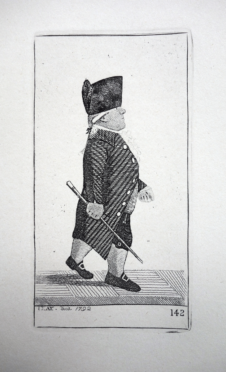 Mr Thomas Blair, Late of the Stamp Office, Edinburgh John Kay etching