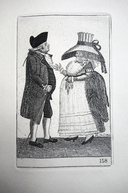 Mr. Robert Johnston, and Miss Sibilla Hutton by John Kay