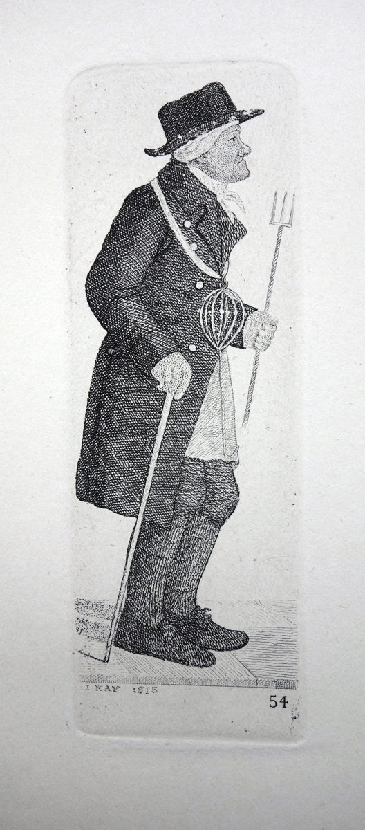 Lauchlan McBain Vendor of Toasting Forks John Kay etching
