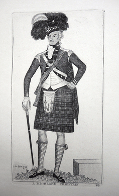 A Highland Chieftain The Marquis of Huntly, afterwards Duke of Gordon