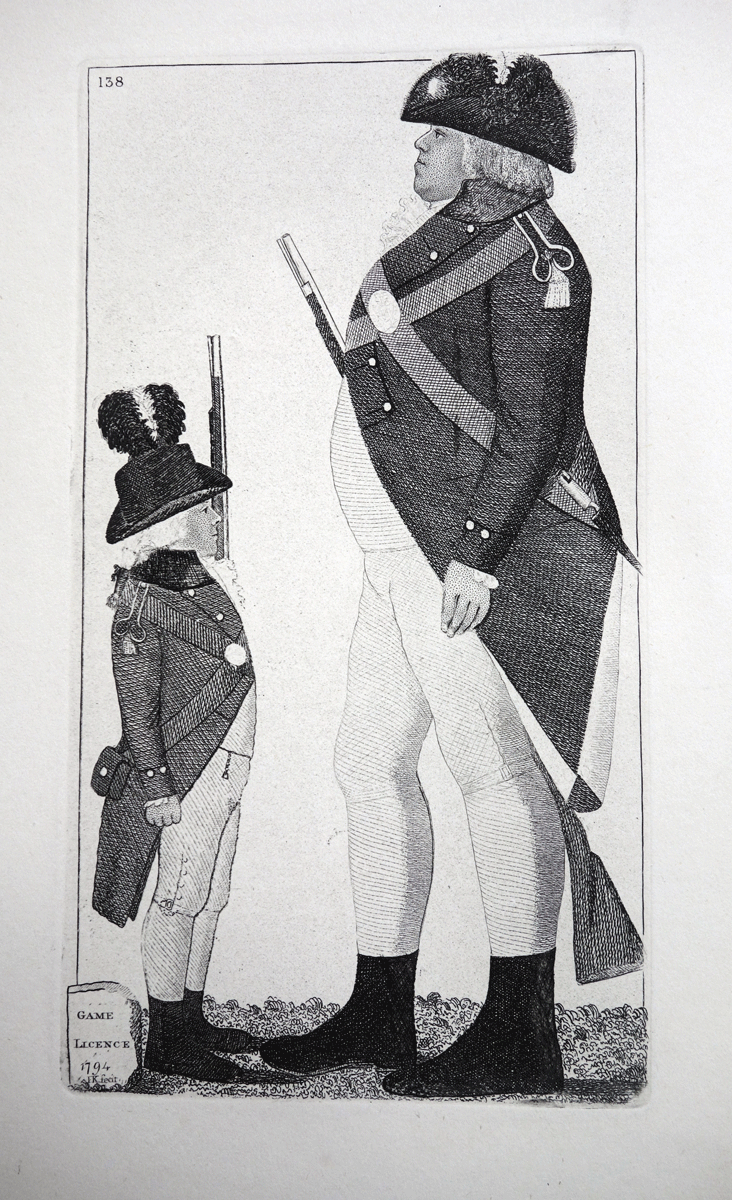 Alexander Osborne, Esq., and Francis Ronaldson, Esq. John Kay etching 18c