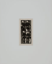 Load image into Gallery viewer, Roderic Barrett 20C Wood Engraving Family Cycling woodcut