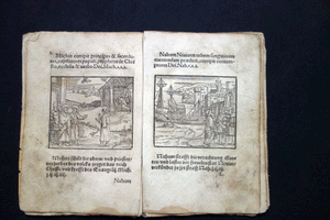 Old Testament Woodcuts (40 prints )  Hans Sebald Beham ( 1500 – 1550) artist book