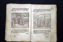 Load image into Gallery viewer, Old Testament Woodcuts (40 prints )  Hans Sebald Beham ( 1500 – 1550) artist book