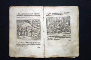 Old Testament Woodcuts (40 prints )  Hans Sebald Beham ( 1500 – 1550) artist book