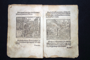 Old Testament Woodcuts (40 prints )  Hans Sebald Beham ( 1500 – 1550) artist book