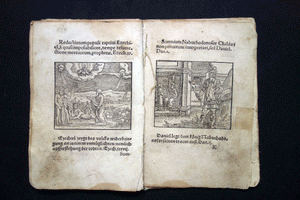 Old Testament Woodcuts (40 prints )  Hans Sebald Beham ( 1500 – 1550) artist book