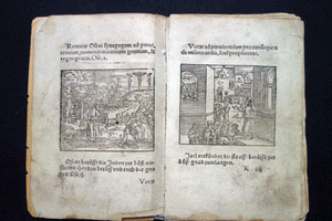 Old Testament Woodcuts (40 prints )  Hans Sebald Beham ( 1500 – 1550) artist book