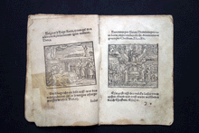 Load image into Gallery viewer, Old Testament Woodcuts (40 prints )  Hans Sebald Beham ( 1500 – 1550) artist book