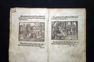 Old Testament Woodcuts (40 prints )  Hans Sebald Beham ( 1500 – 1550) artist book