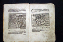 Load image into Gallery viewer, Old Testament Woodcuts (40 prints )  Hans Sebald Beham ( 1500 – 1550) artist book