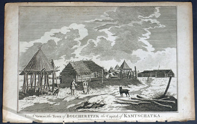 Bolcheretzk capital of Kamtschatka Portlock