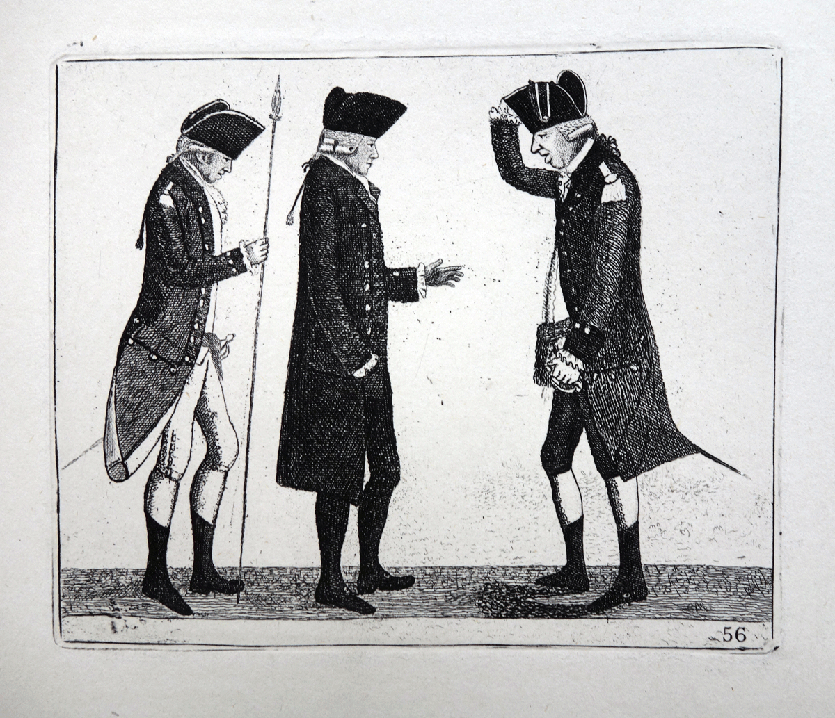 Captain George Gordon, Captain George Robertson, and John Grieve, Esq., Lord Provost of Edinburgh