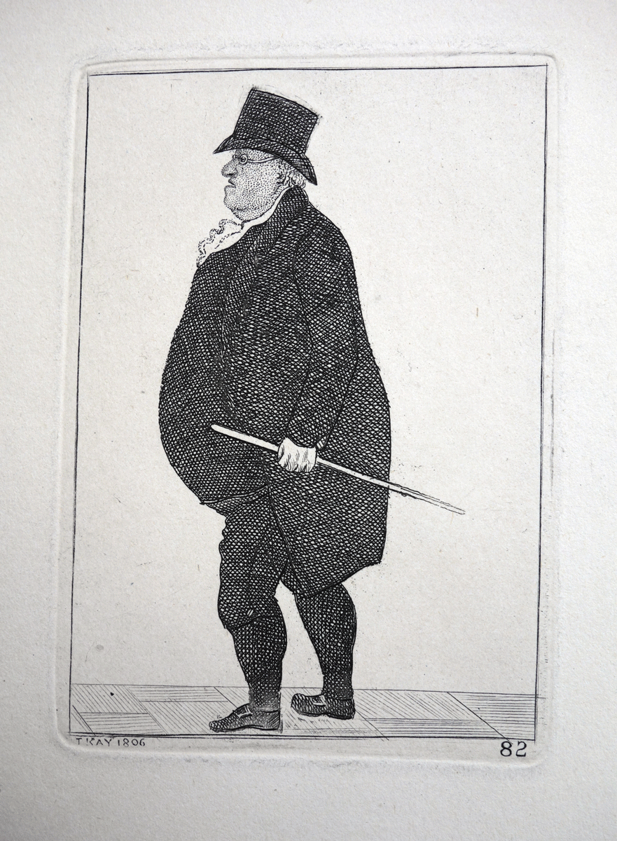 Charles Hay, Esq., Advocate, Taken a Short Time before his Elevation to the Bench  John Kay etching 18c