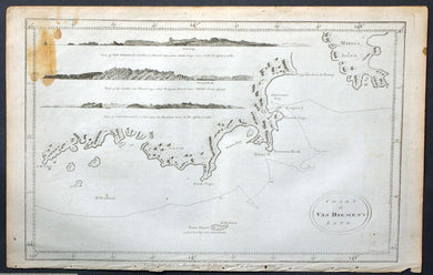 Chart Van Diemans Land Portlock