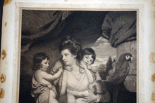 Load image into Gallery viewer, Cornelia and her Children 18C stipple engraving Wilkin after Reynolds