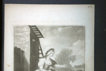 Load image into Gallery viewer, The Cottage Beauty R Sayer Fleet Street 1786 18c mezzotint