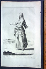 Load image into Gallery viewer, Jewish woman / Joodsche vrouwe met haer sluyer, ketenkens, glinsterende klederen  Bleyswyck