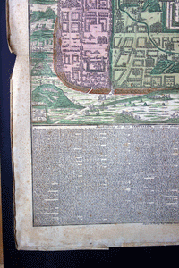 Jerusalem cum suburbiis map Seuter Lotter