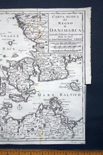 Load image into Gallery viewer, Denmark Map Isaac Tirion &#39;Carta Nuova del Regno di Danimarca &#39;
