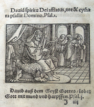 Load image into Gallery viewer, Old Testament Woodcuts (40 prints )  Hans Sebald Beham ( 1500 – 1550) artist book