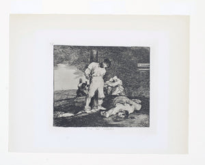 And There is Nothing to be Done ( Y No Hai Remedio) Goya
