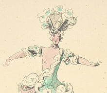 Load image into Gallery viewer, Guillaumot fashion plate 5 Costumes de L&#39;Opera