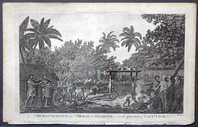 Human Sacrifice in O'Taheiti Captain Cook Portlock