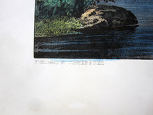 Load image into Gallery viewer, Central Park The Bridge Currier and Ives lithograph